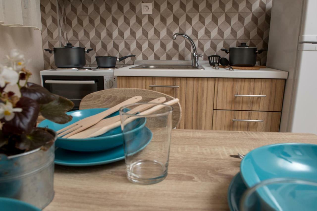 Nea Kallikrateia Georgalas Rest Apartments מראה חיצוני תמונה