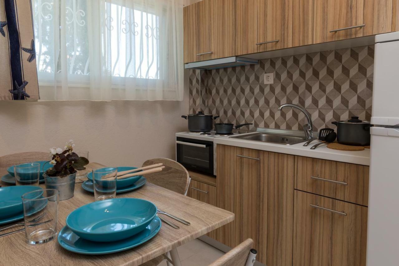 Nea Kallikrateia Georgalas Rest Apartments מראה חיצוני תמונה